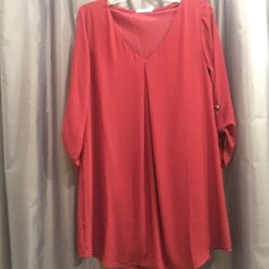Maroon dress
